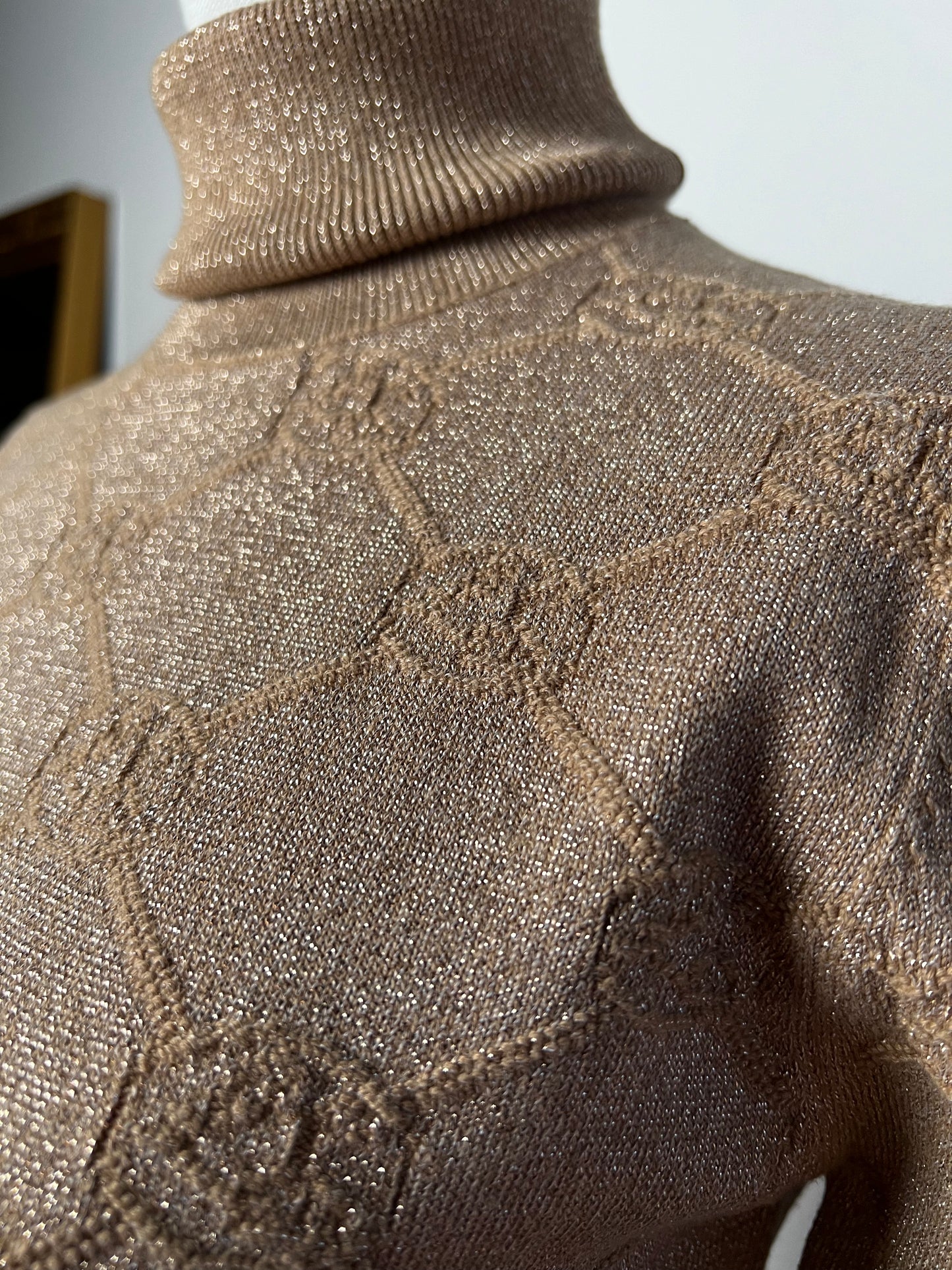 Rollkragenpullover von Love Sophia (Braun)