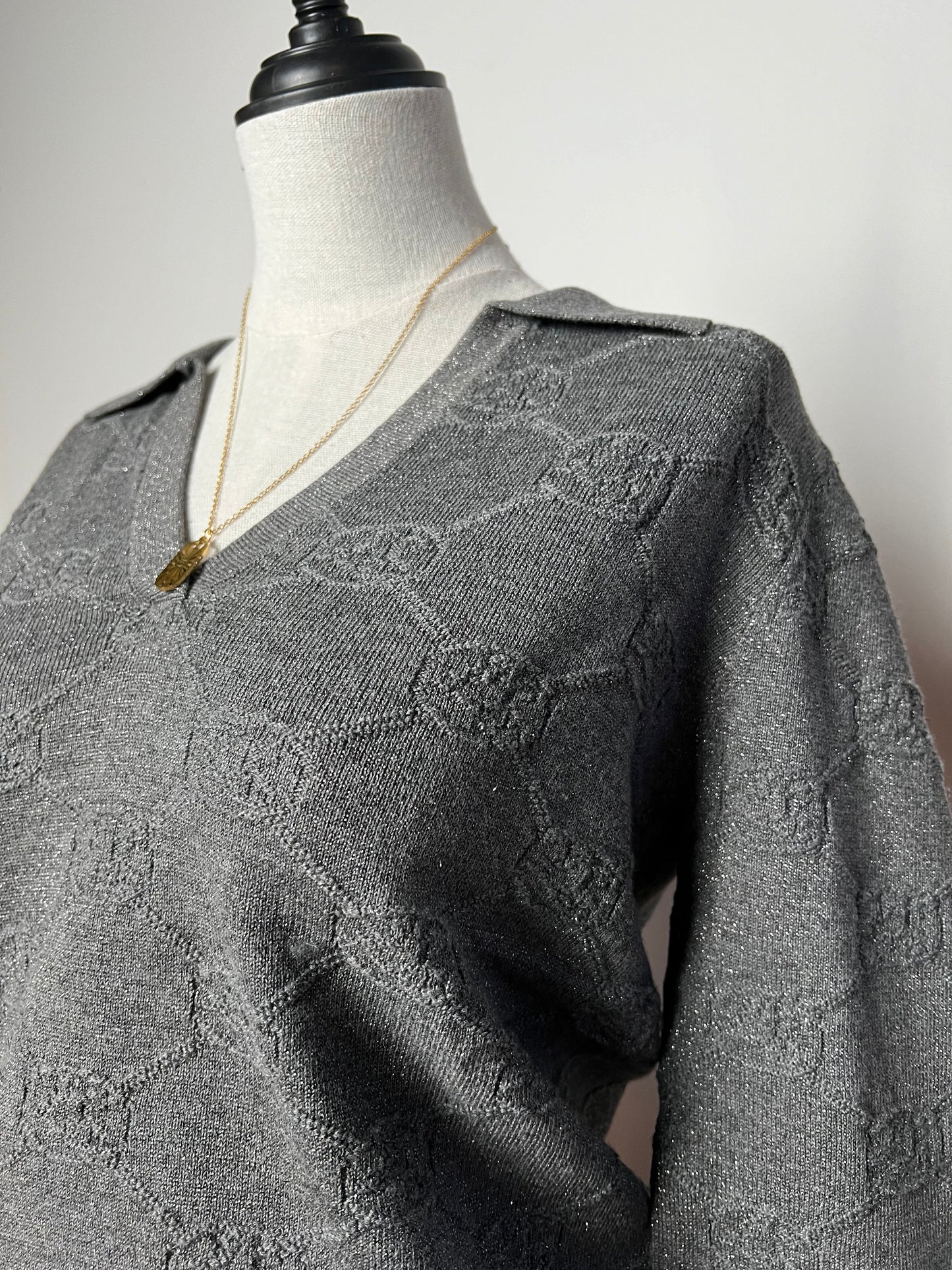 Polo Shirt von Love Sophia (Grau)