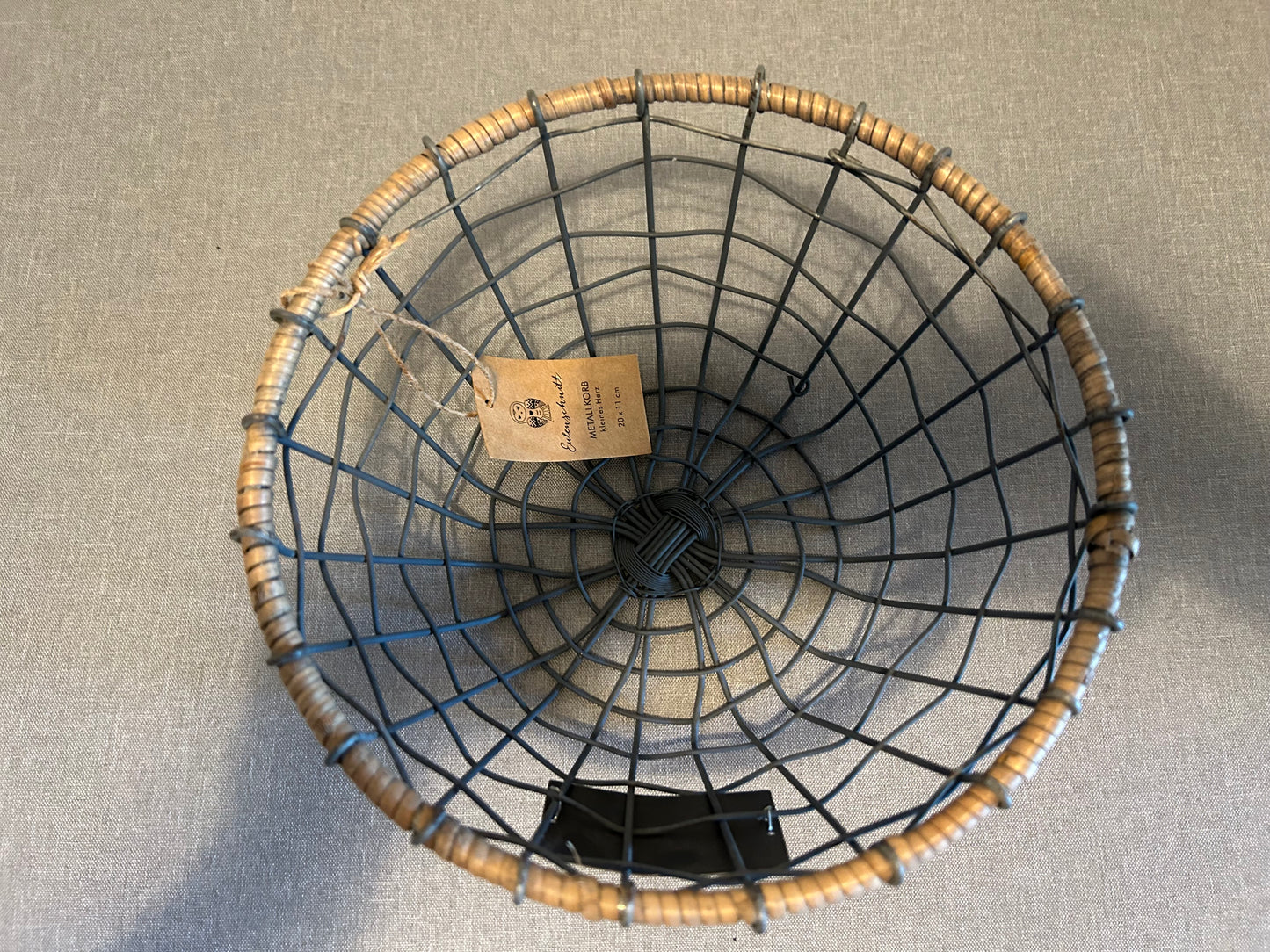 Metallkorb von Eulenschnitt