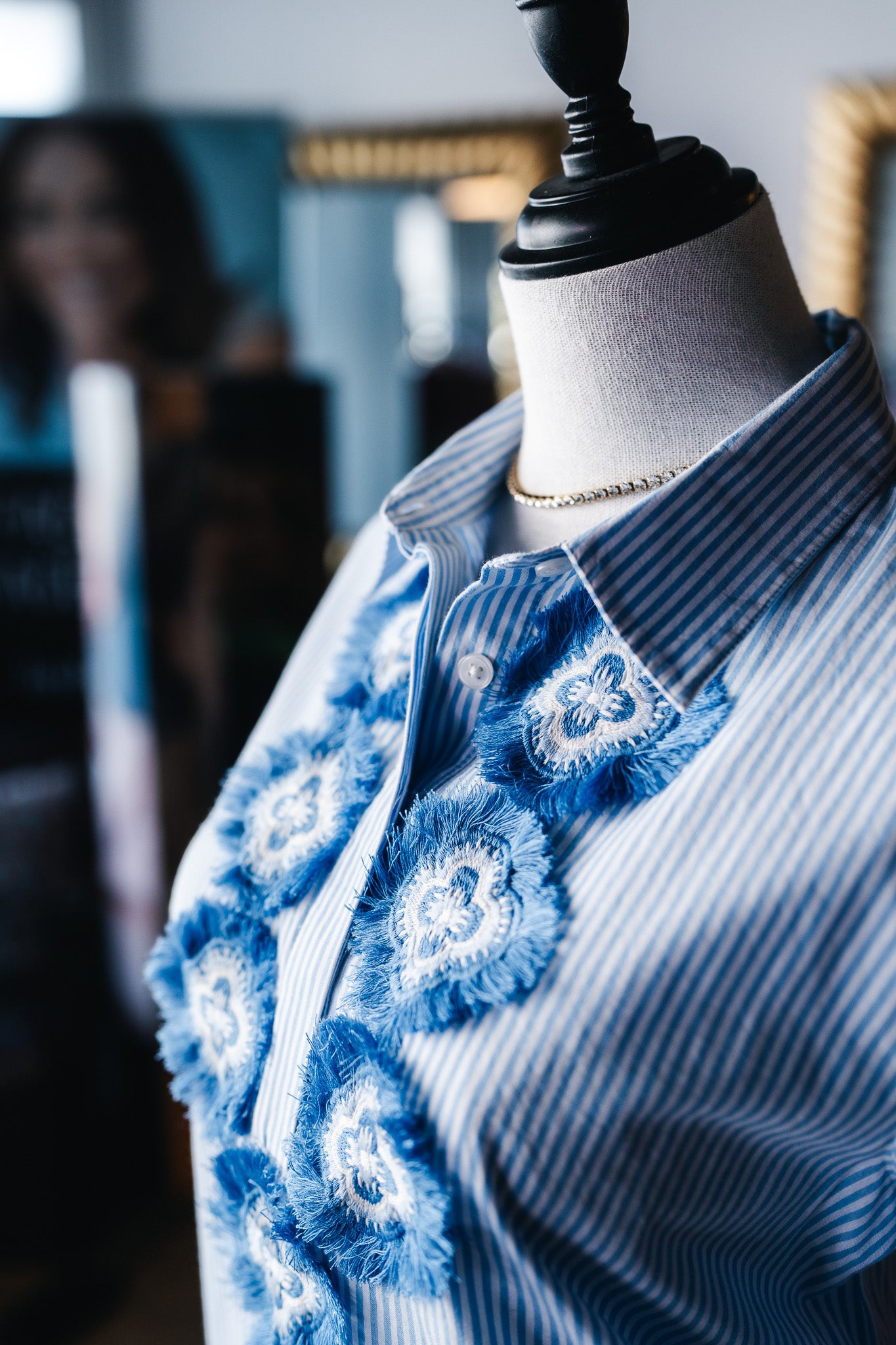 Kurzes Sommerkleid im Bohostyle
