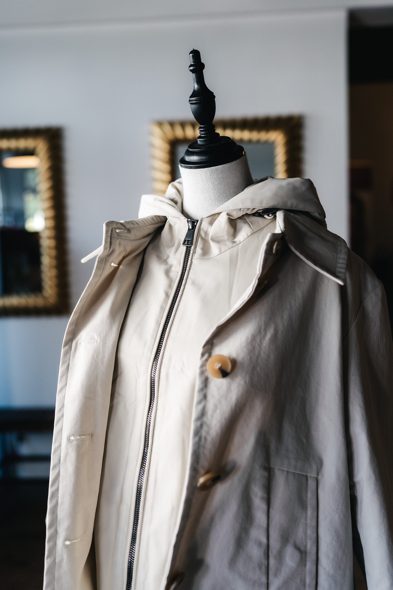 Kurz Trenchcoat