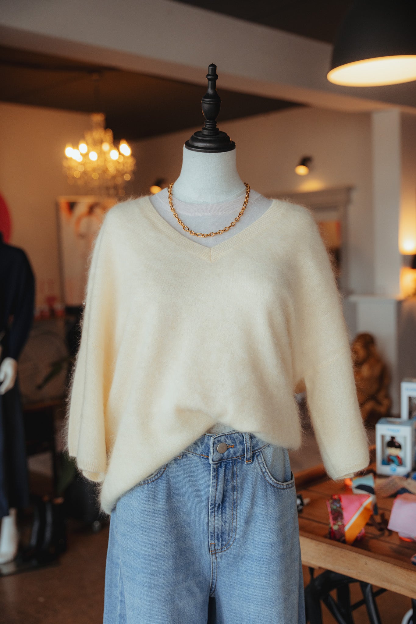 "Bloom" Kaschmir Pullover