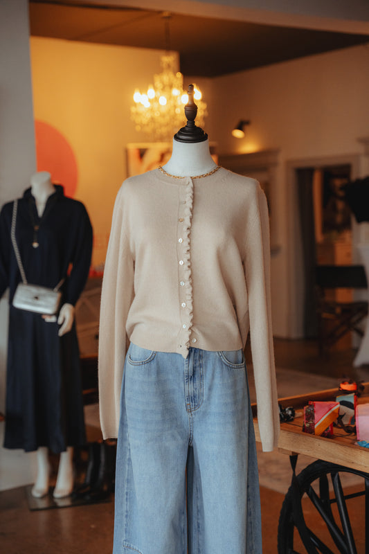 "Bloom" Strickjacke